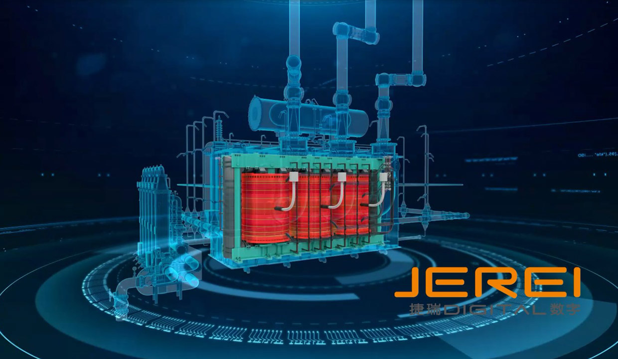 某變電站主變壓器數字孿生項目